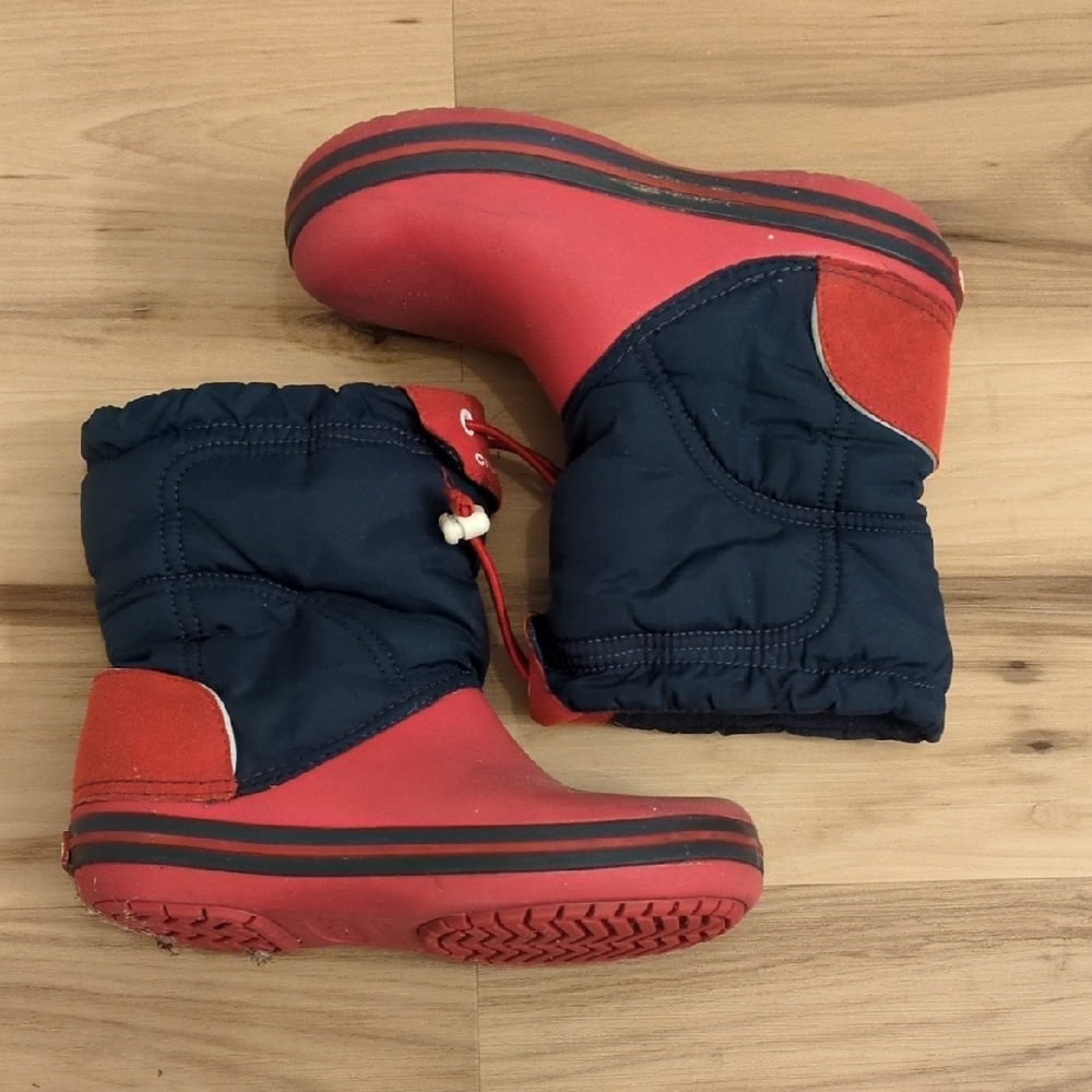 Great Condition Crocs Lodge Point Boots Little Kid Size 1